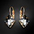 Auskarai "Kristalo rombas III (Moroda)" su Swarovski™ kristalais
